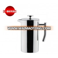 Double Wall Stainless Steel French Coffee Press Press Pot Coffee Plunger