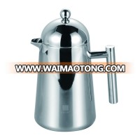 Stainless Steel Coffee Tea Maker French Press 8 Cup Double Wall Construction Coffee Plunger