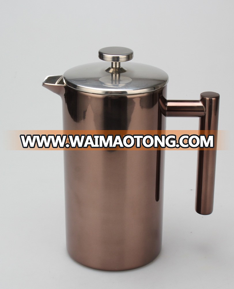 Stainless Steel double wall Coffee Press